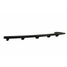 Maxton - Arriere Splitter ALFA ROMEO 159 (AVEC UNE BARRE VERTICALE) Noir Brillant